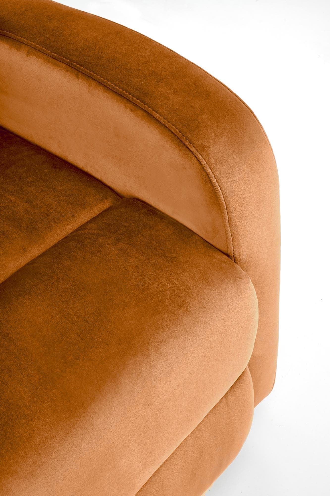 Polohovací křeslo Wonder s funkcí houpání skořicové, š 75 × hl 95 × v 90 cm 3