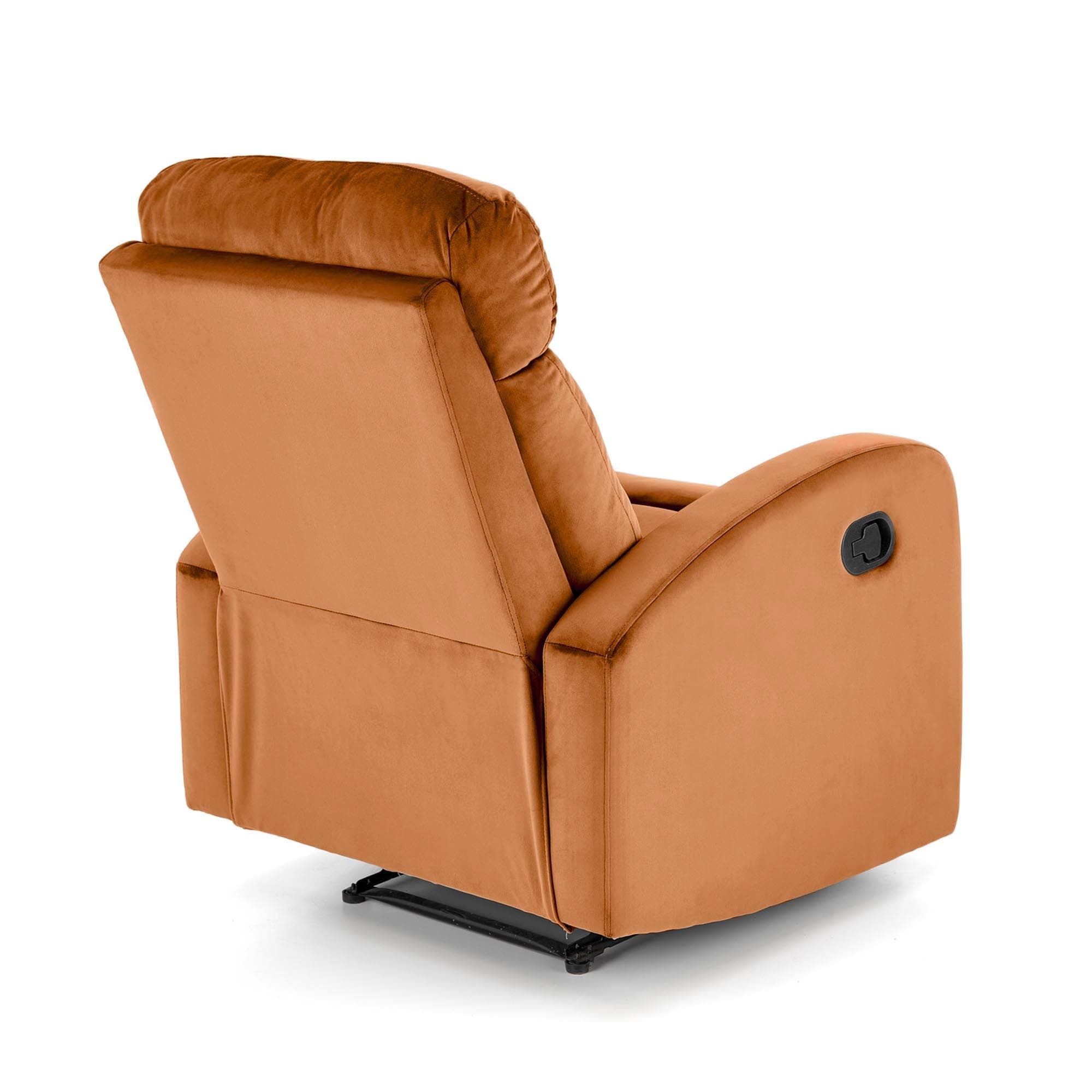 Polohovací křeslo Wonder s funkcí houpání skořicové, š 75 × hl 95 × v 90 cm 9
