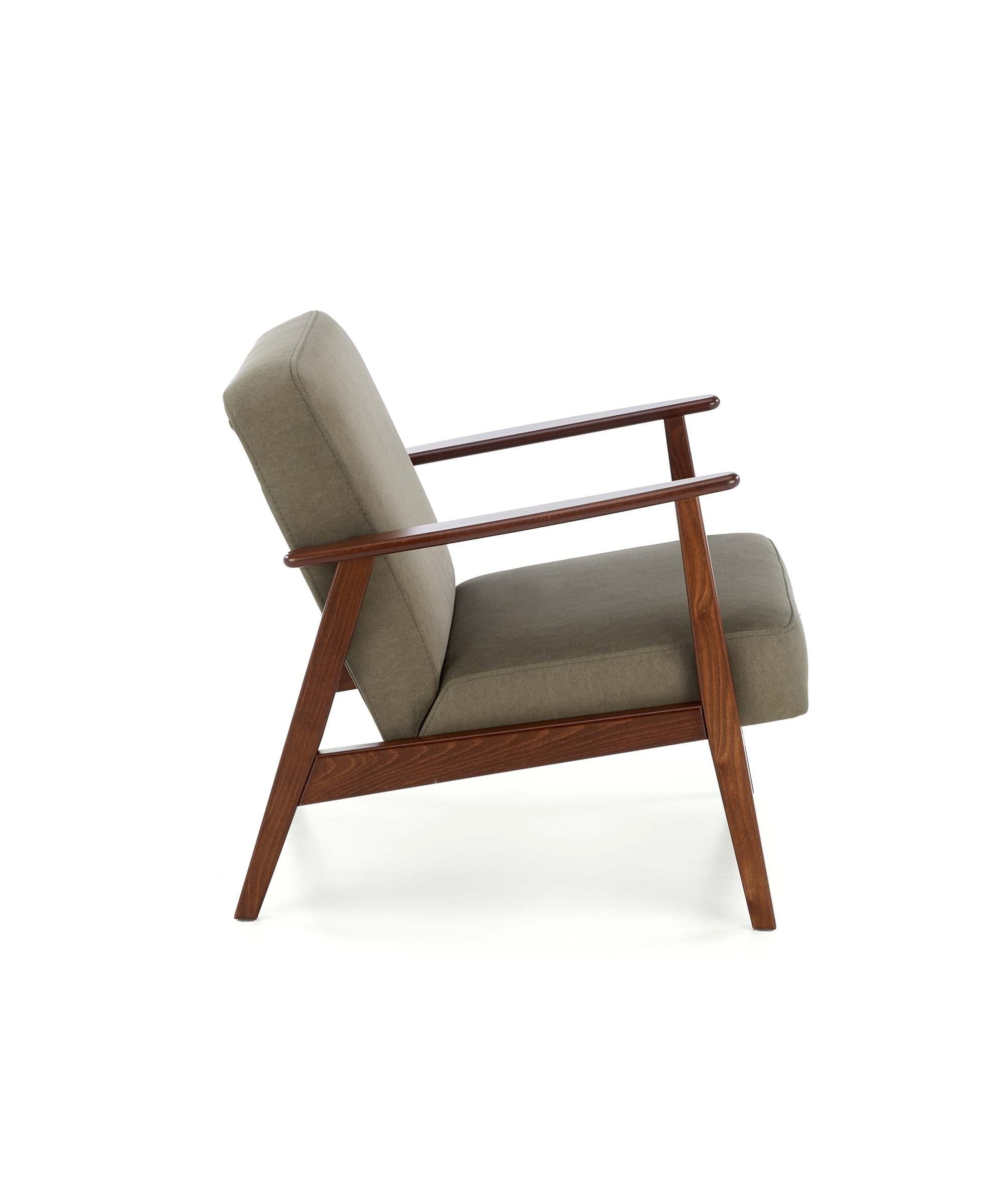 Křeslo Milano z masivu, Olivové 5