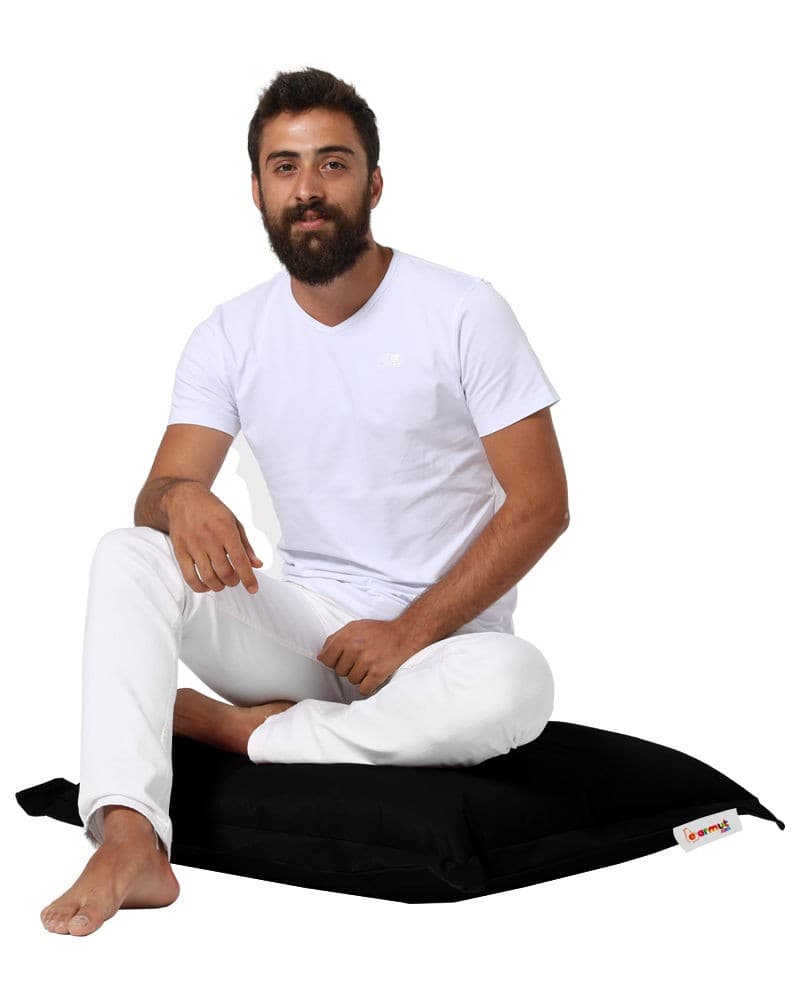 Zahradní sedací vak Cushion, Černý 3