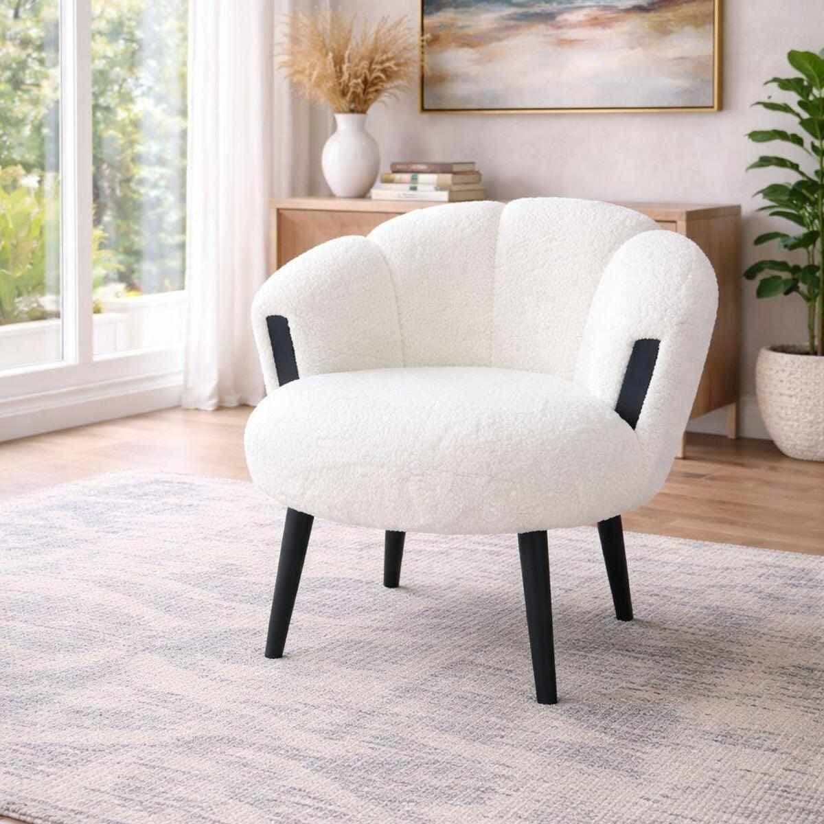 Designové křeslo Star Wellsoft, Bílé 2
