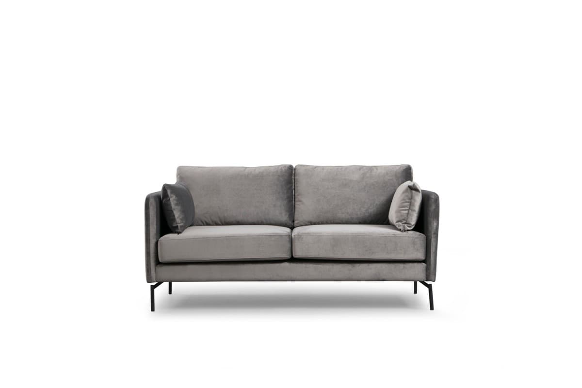 Dvoumístná pohovka Sino 177 cm, Šedá 4