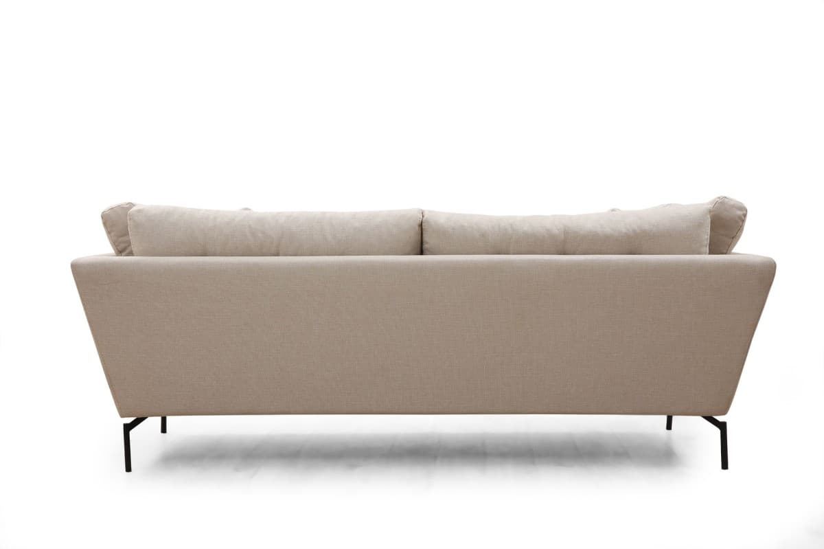 Třímístná pohovka Mapa 214 cm, Krémová 10