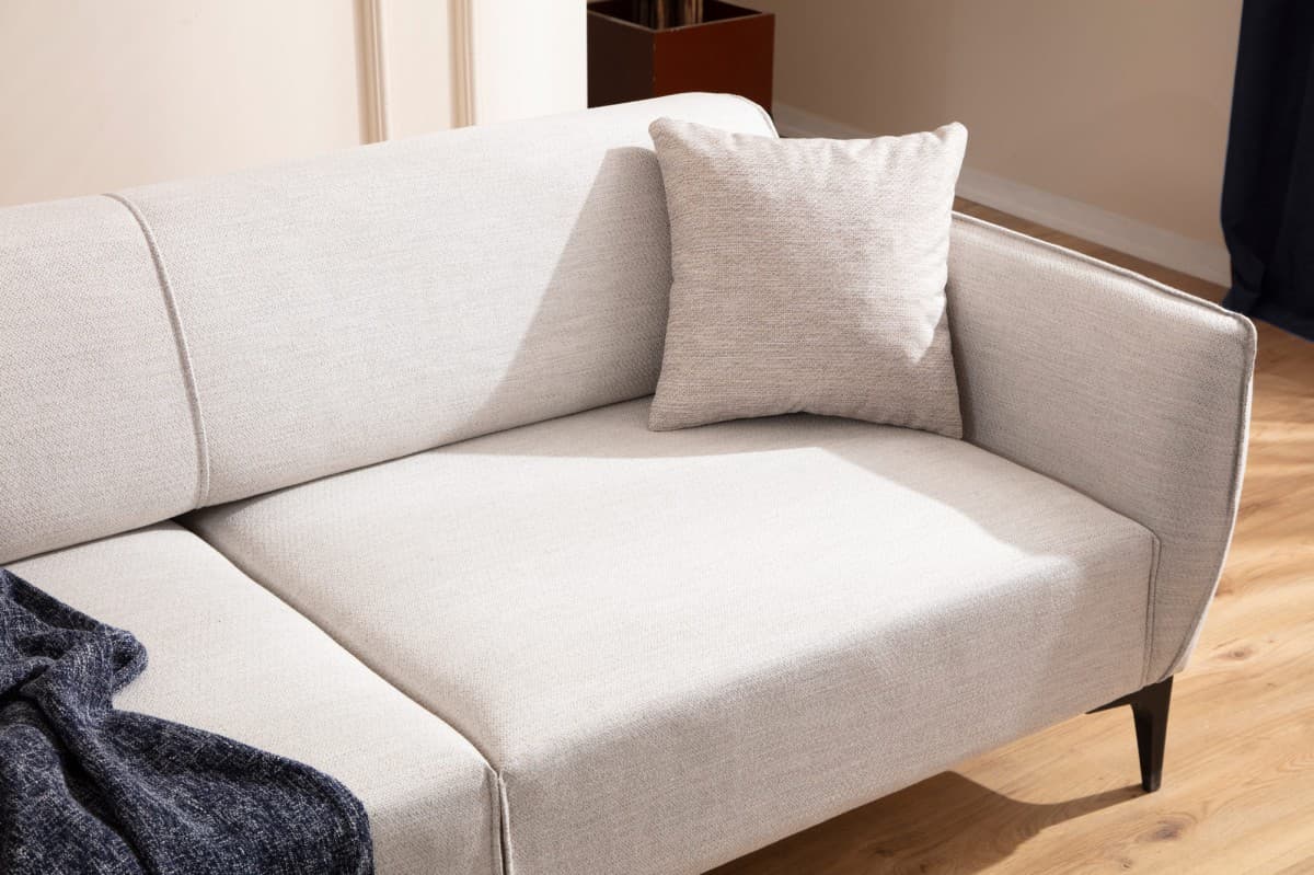 Třímístná rozkládací pohovka Belissimo 220 cm, Bílá 3