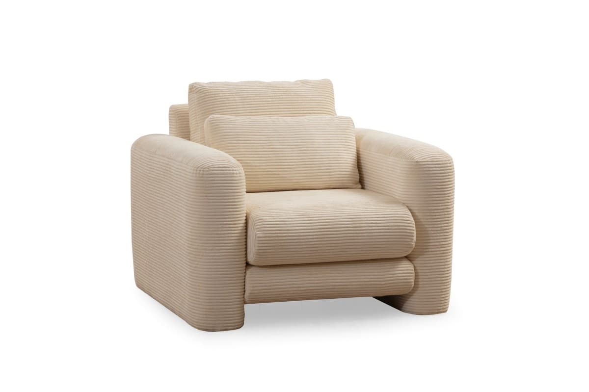 Designové křeslo Lily, Béžové