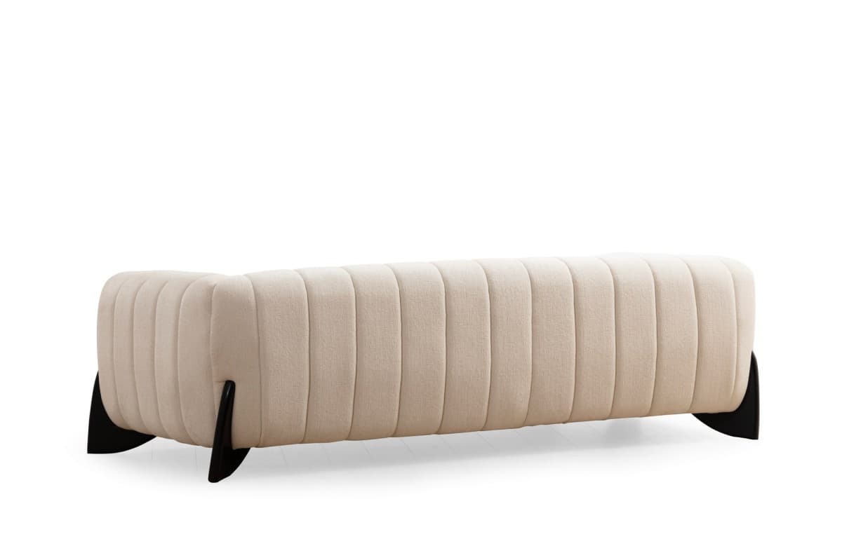 Třímístná pohovka Sandreo 248 cm, Bílá 8