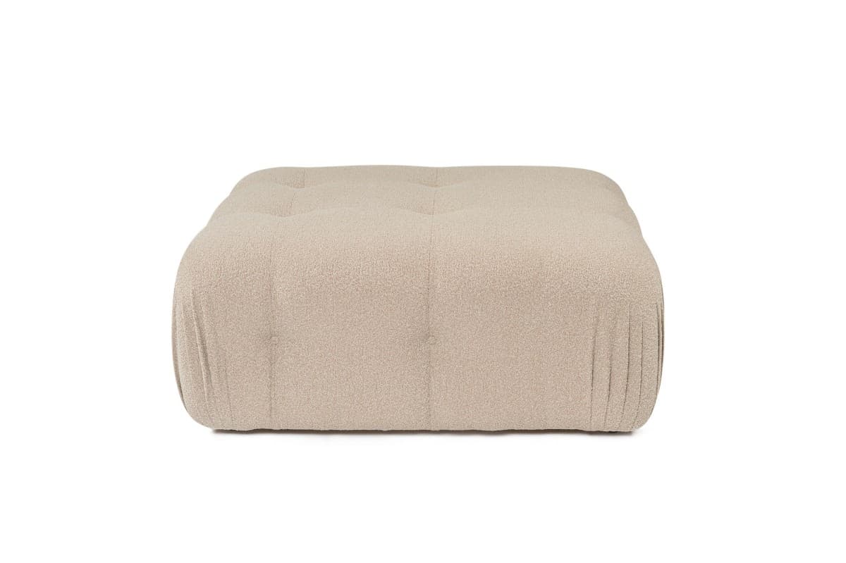 Taburet Doblo broskvový, š 105 × hl 105 × v 45 cm 2