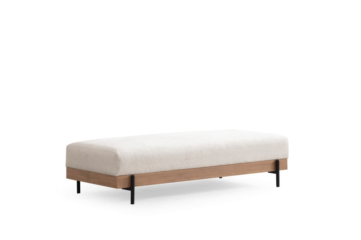 Taburet ETI 158 cm, Šedý/dub přírodní 2
