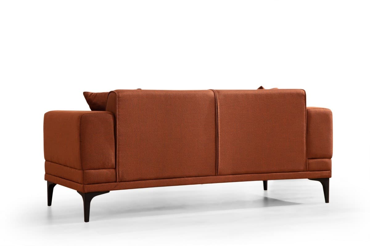 Dvoumístná pohovka Horizon 170 cm, Cihlová 7