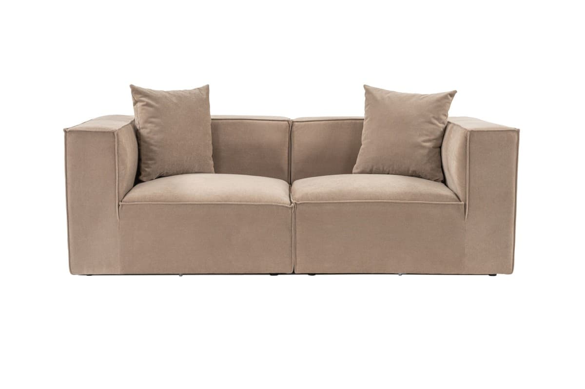 Dvoumístná pohovka Sora 220 cm, Cappucino 2