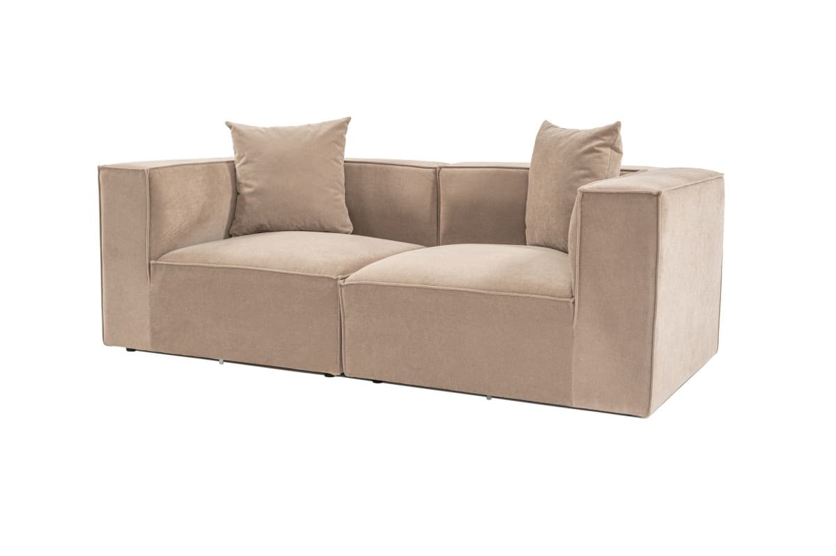 Dvoumístná pohovka Sora 220 cm, Cappucino