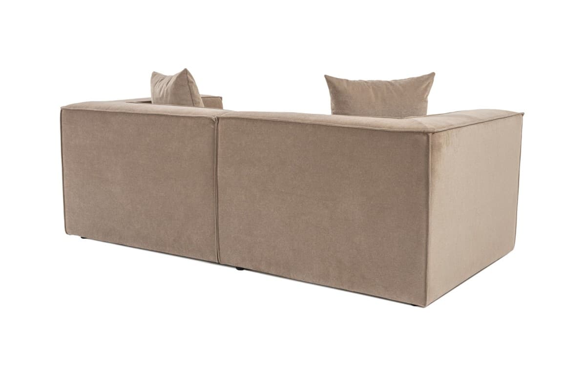 Dvoumístná pohovka Sora 220 cm, Cappucino 5