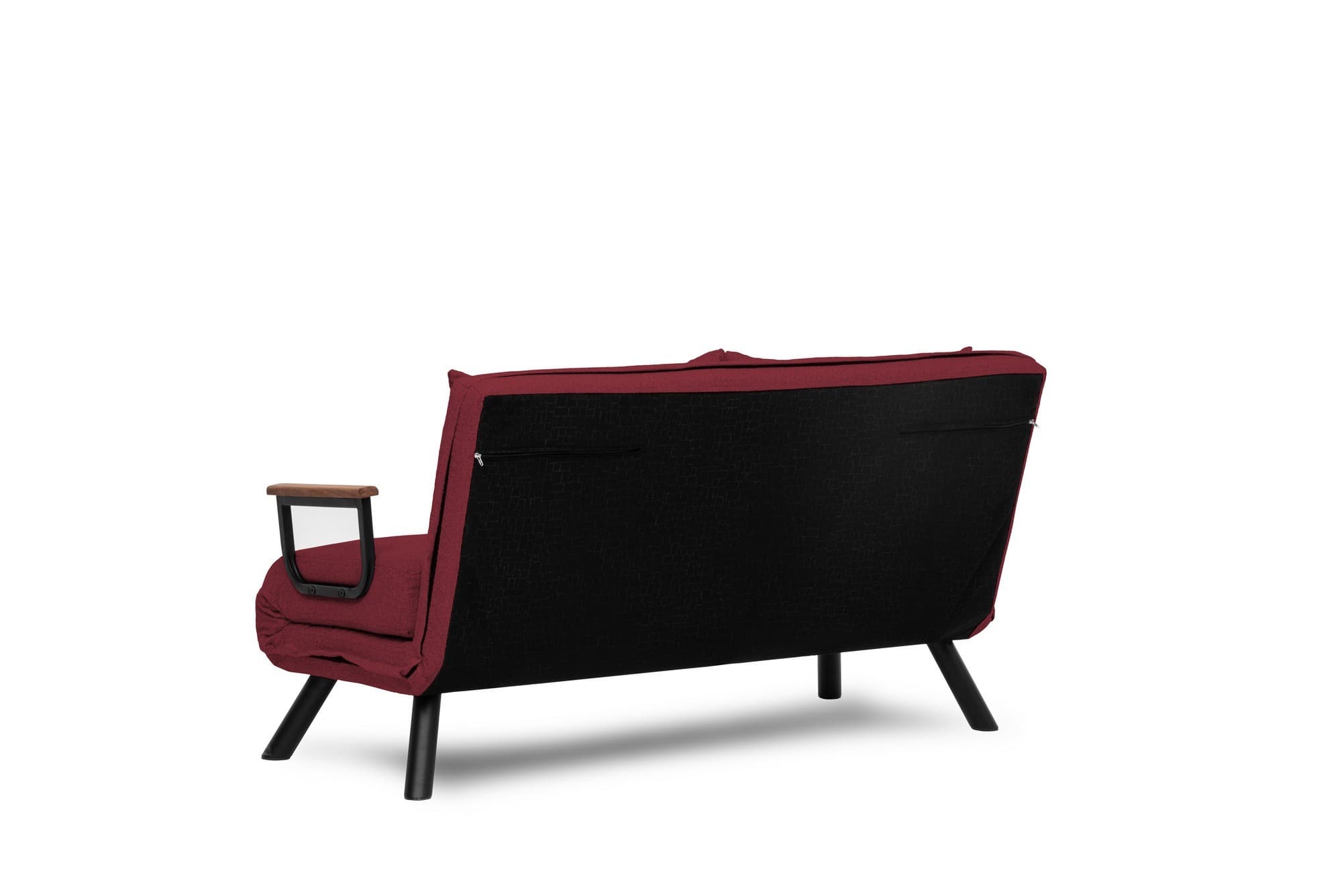 Dvoumístná rozkládací pohovka Seater Sando, Bordó 6