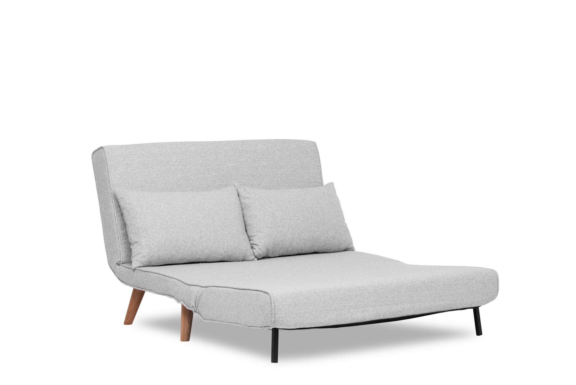 Dvoumístná rozkládací pohovka Seater Folde II, Šedá 10