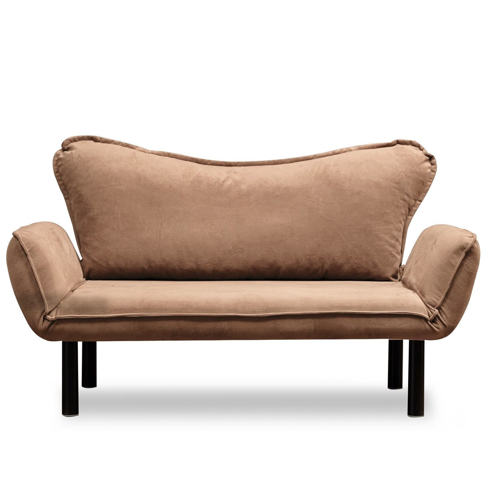 Dvoumístná pohovka Chatto 150 cm, Světle hnědá 4