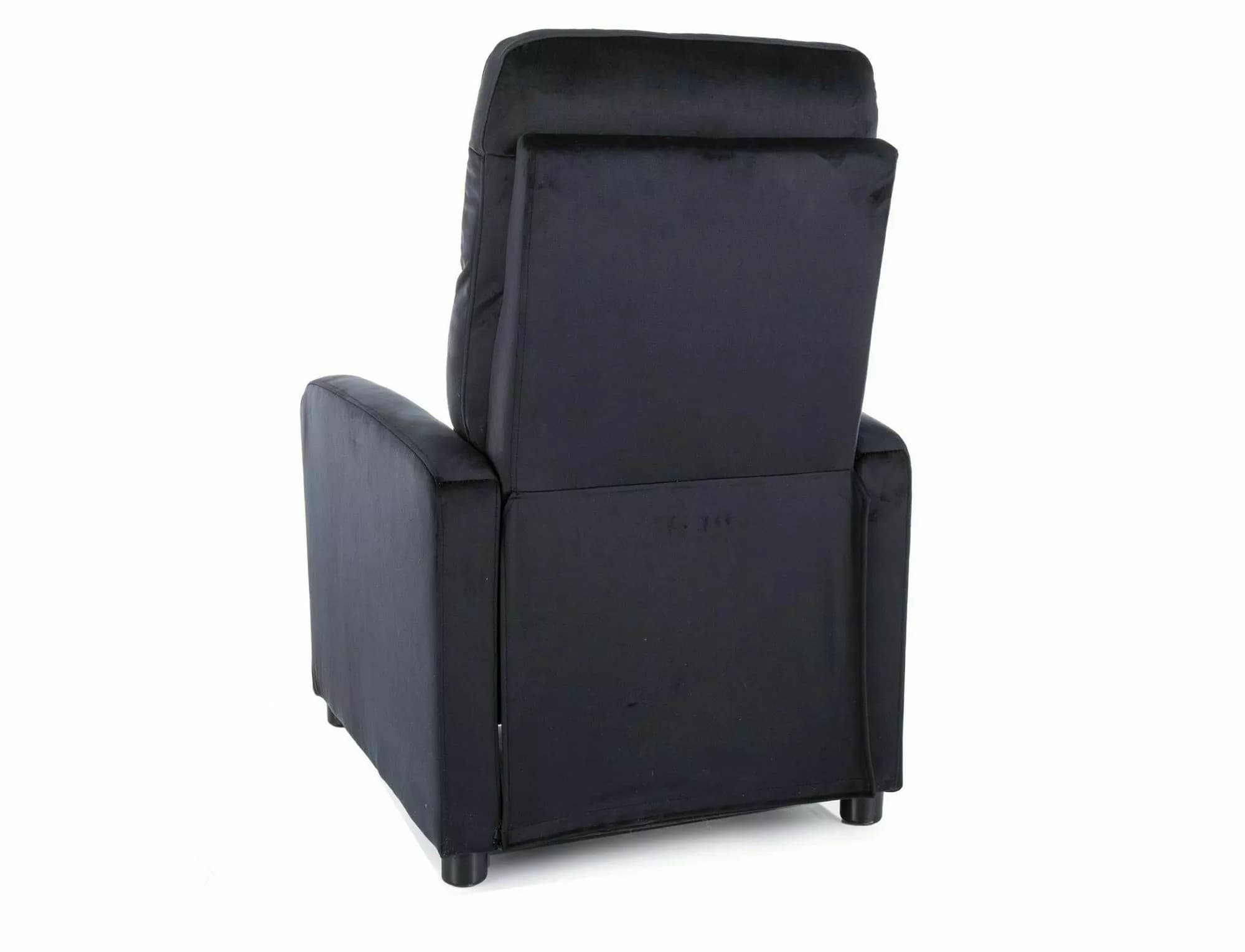 Polohovací křeslo Otus Velvet, Černé 2