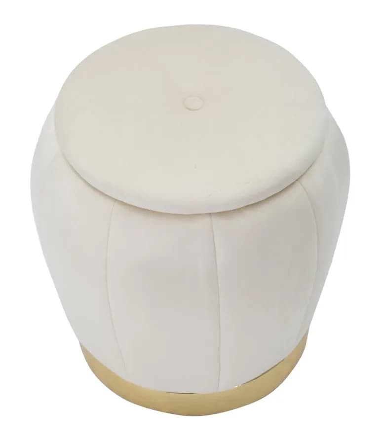 Taburet Paris 43 cm, Krémový 3