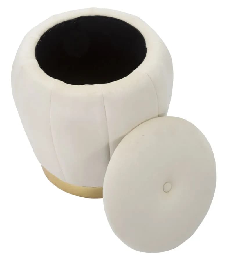 Taburet Paris 43 cm, Krémový 5