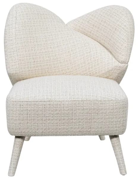 Designové křeslo Leith lounge bouclé