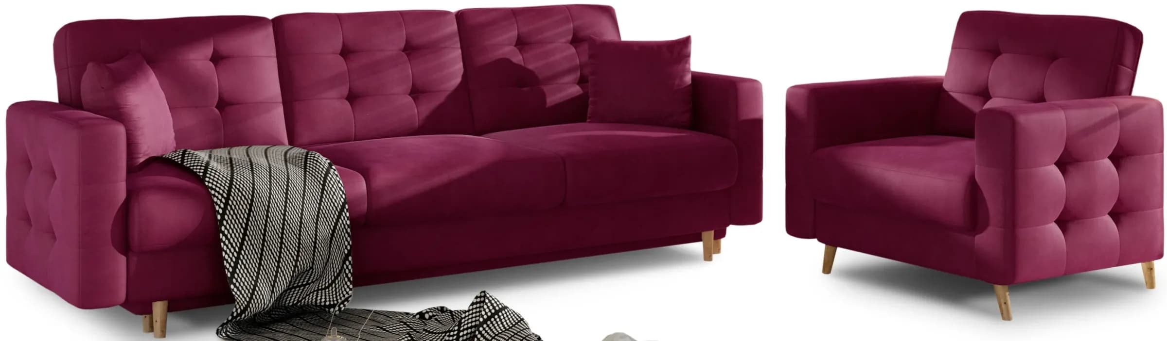 Sedací souprava Asgard 3+1 Mat Velvet 68