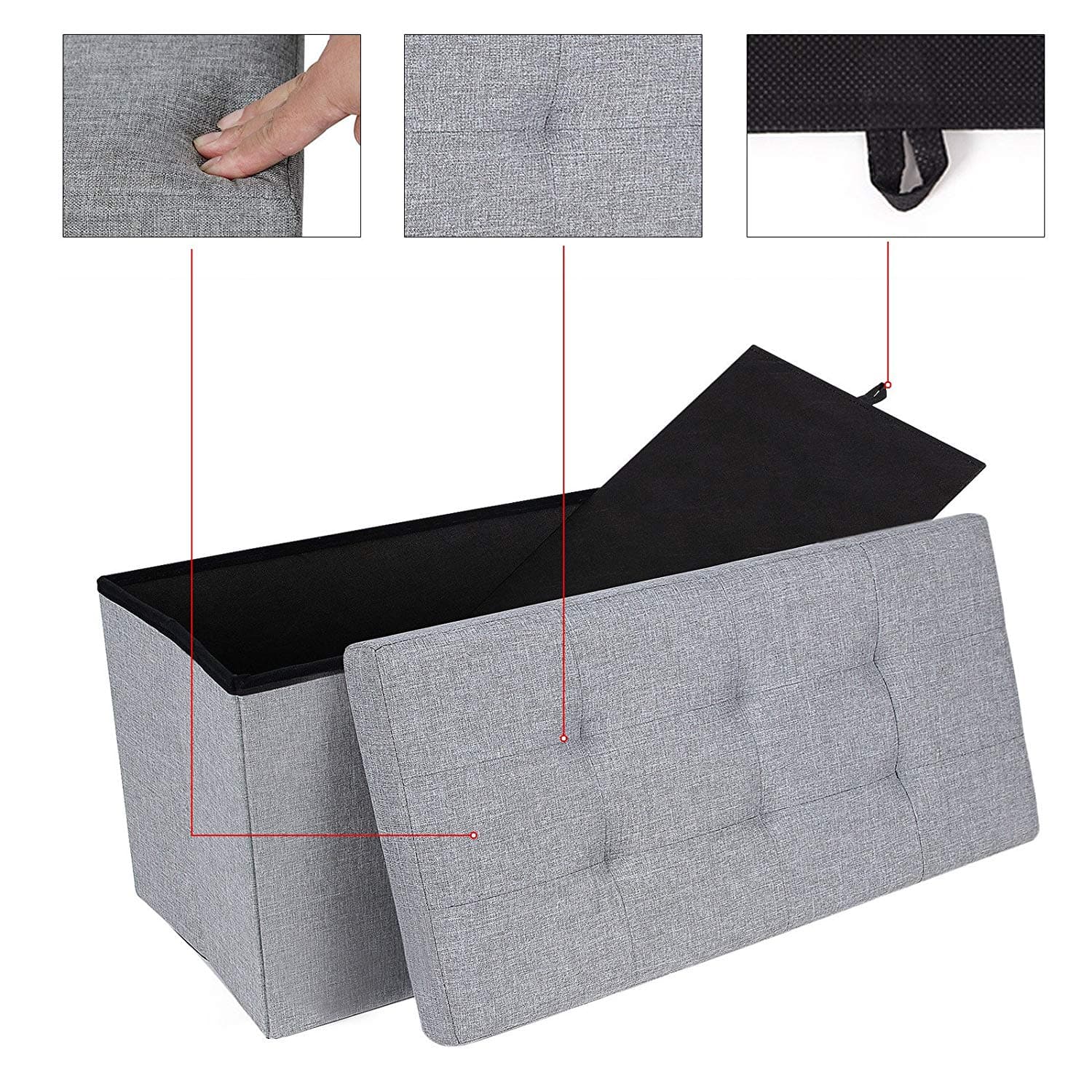 Taburet Deneto, Šedý 7