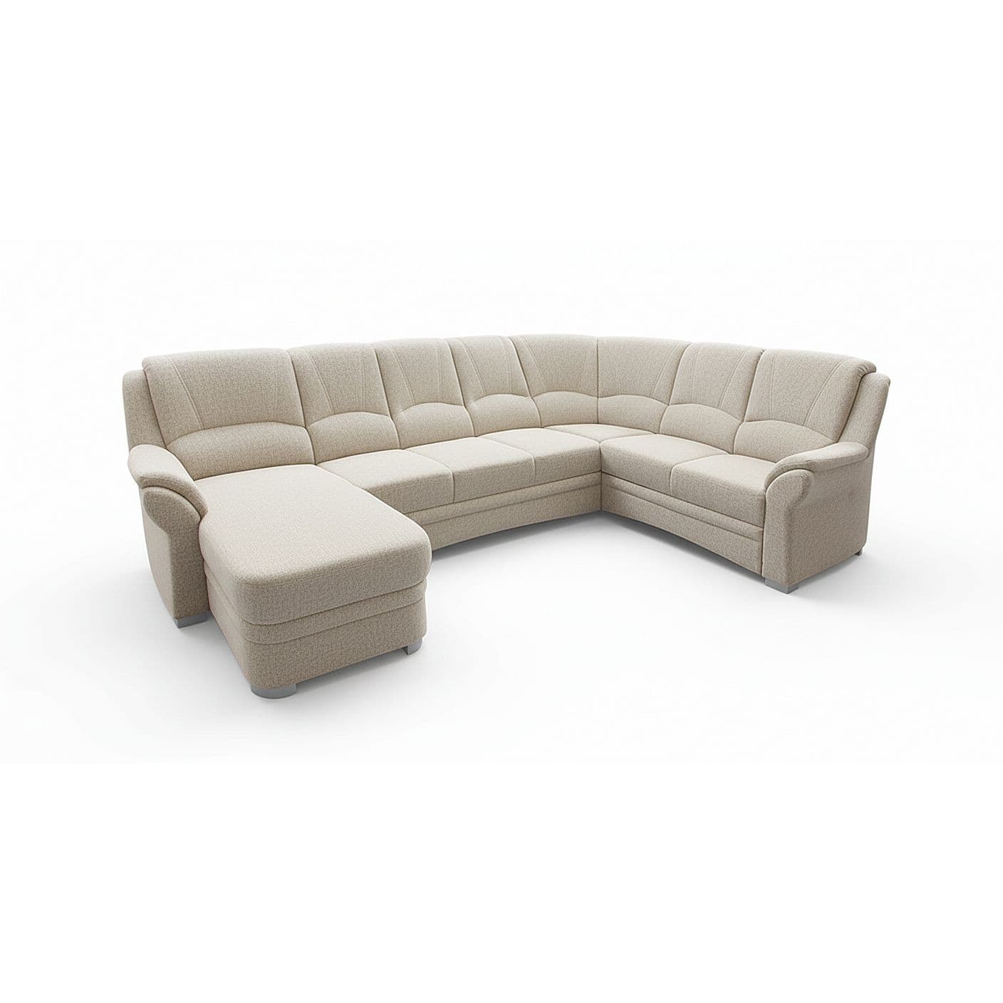 Rohová sedací souprava Kora DU-3SRM-ROH-2uB, š 335 × hl 214 × v 99 cm