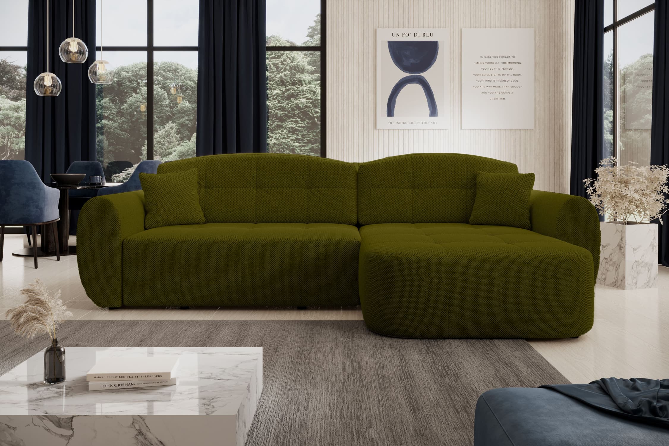 Designová sedací souprava Hanelora