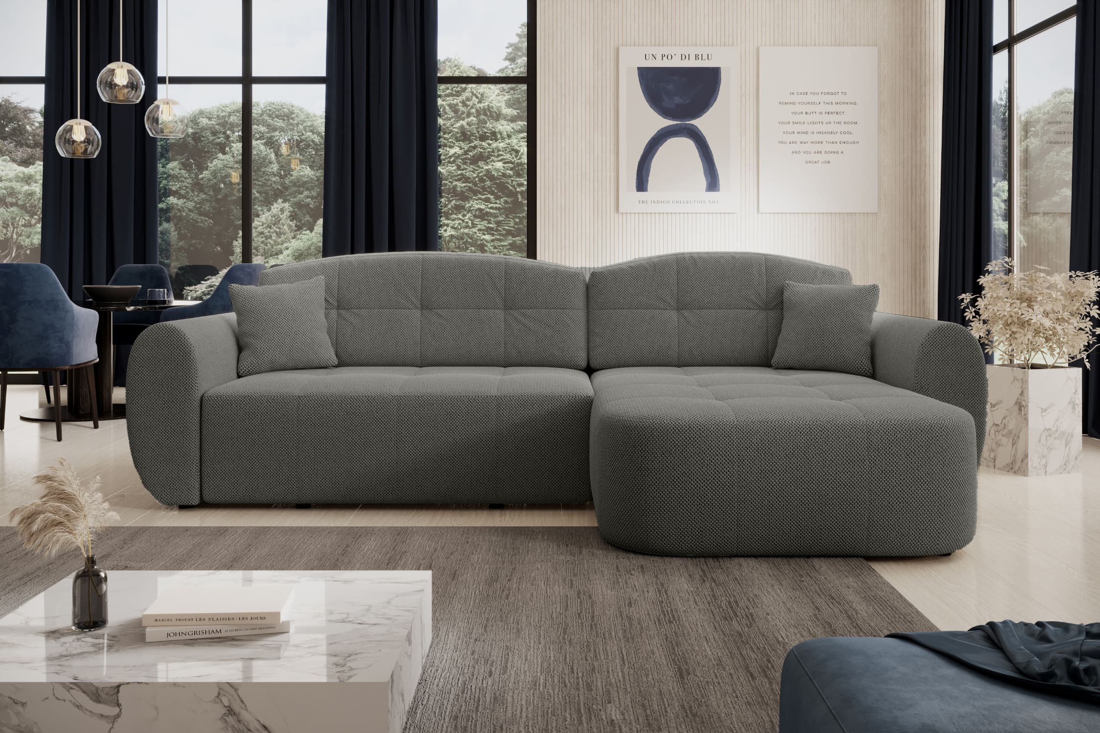 Designová sedací souprava Hanelora