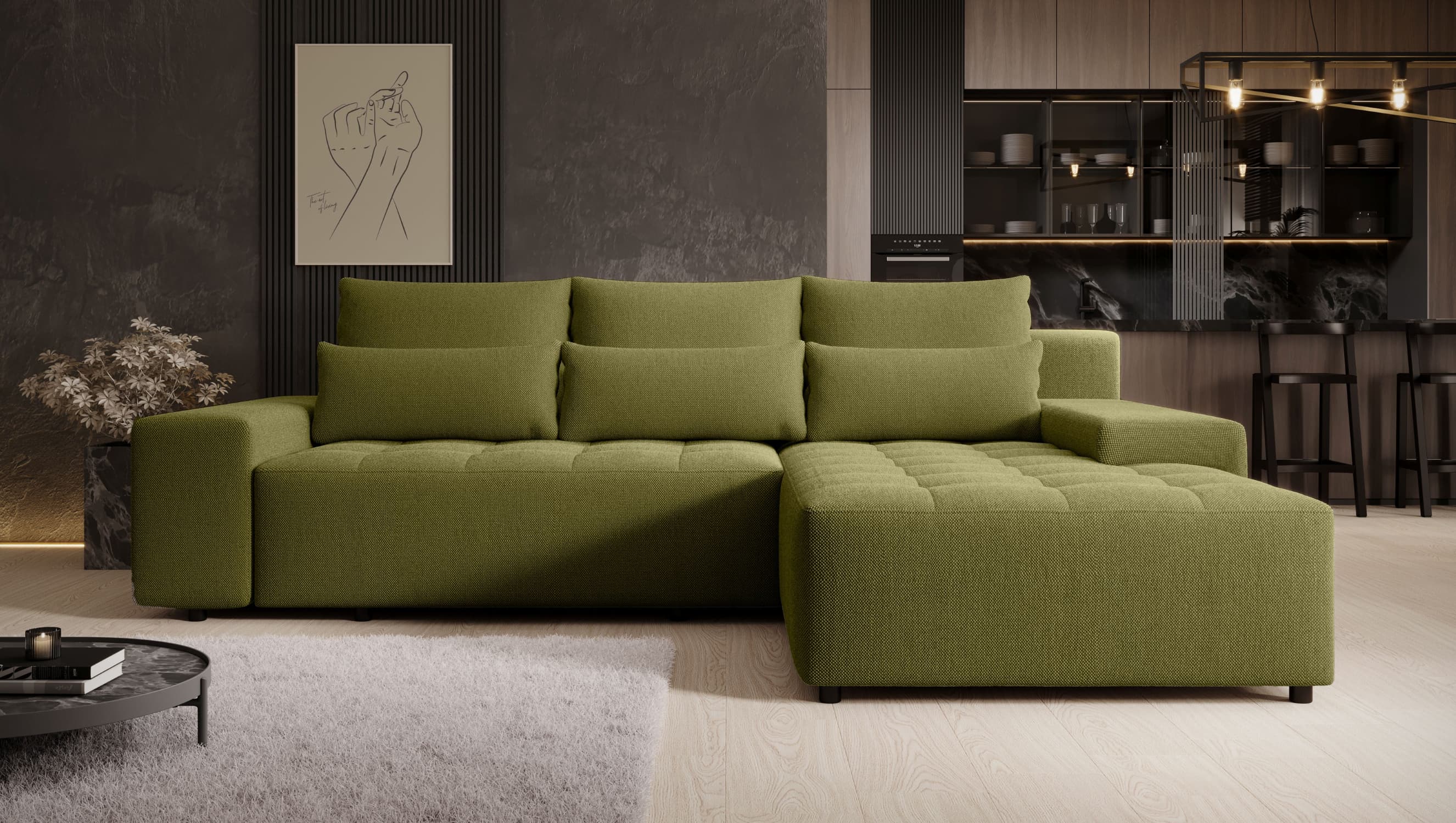 Elegantní sedací souprava Edita