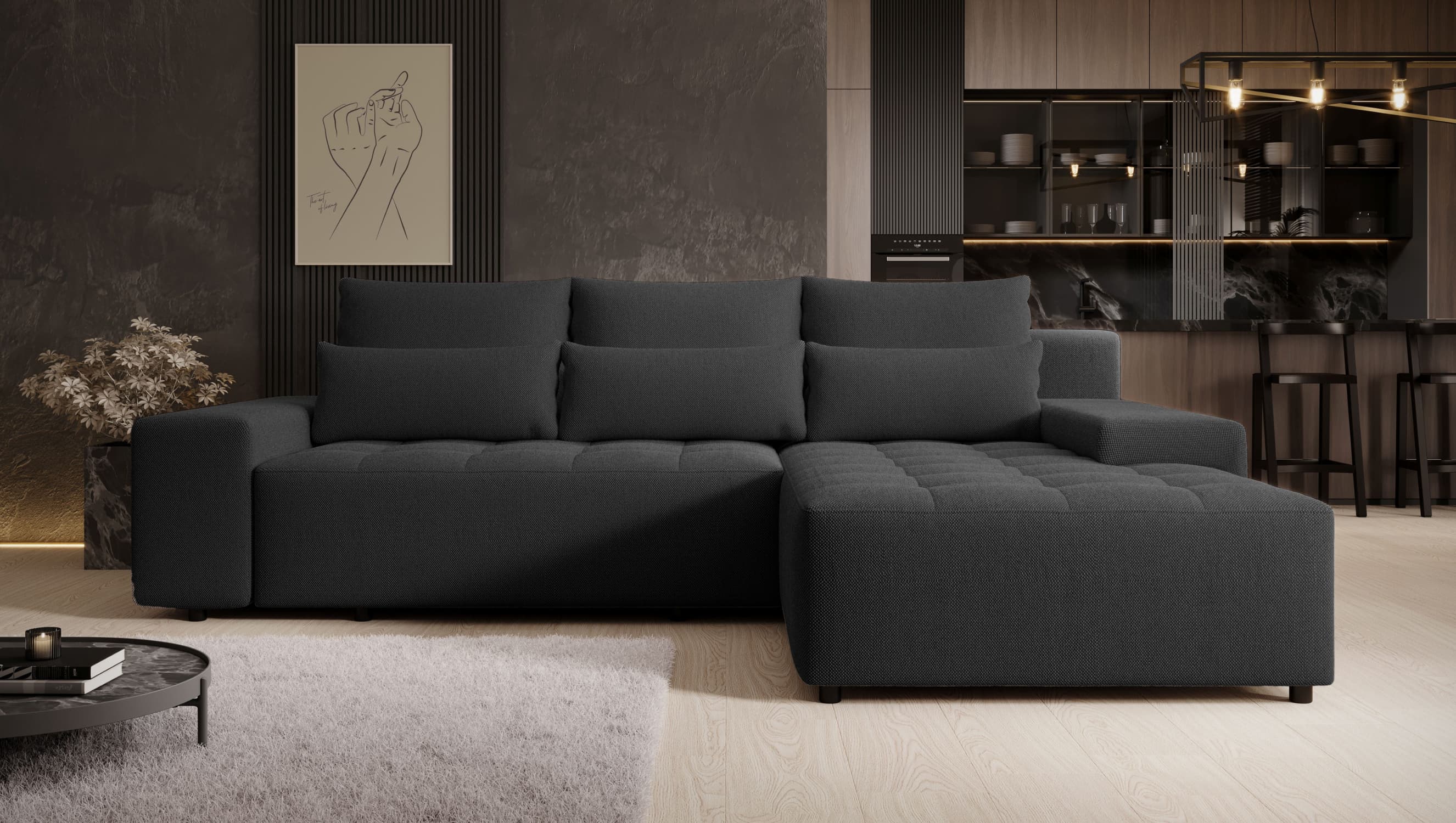 Elegantní sedací souprava Edita