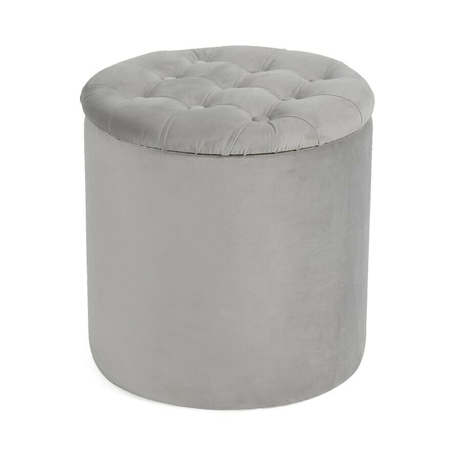 Taburet s úložným prostorem Soft Button