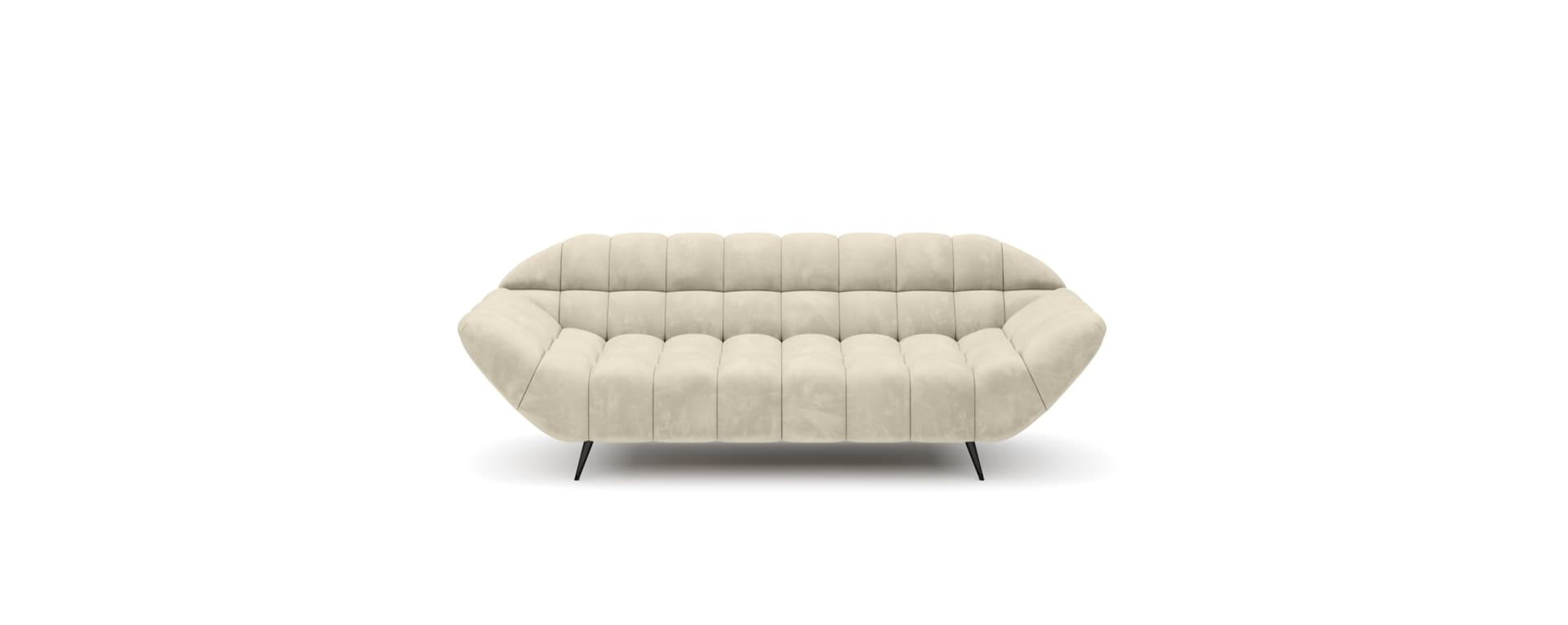 Elegantní 3-místná pohovka do obývacího pokoje Gappa, Béžový