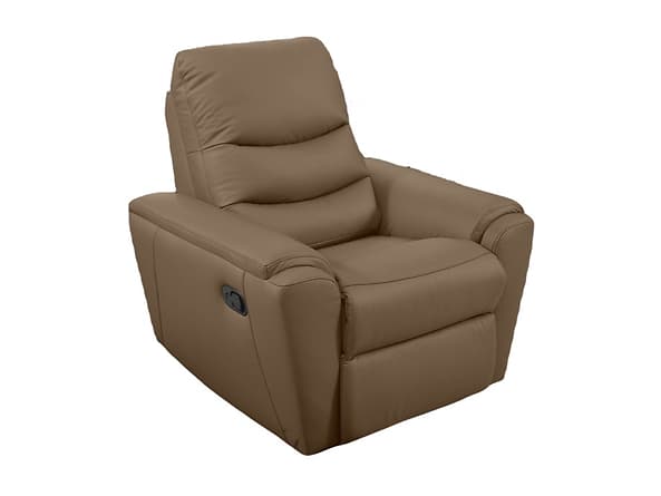 Křeslo Mykanos s manuální relaxační funkcí BRW, Dollaro D-24