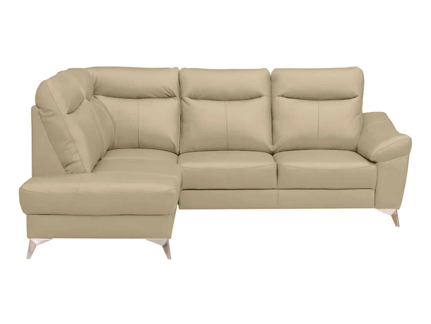 Rozkládací rohová pohovka Luna s funkcí spaní delfin a úložným prostorem BRW Sofa látka DES-NA-Luna-OTM/BK_2F-SK+ECO, Madras 504, levá strana