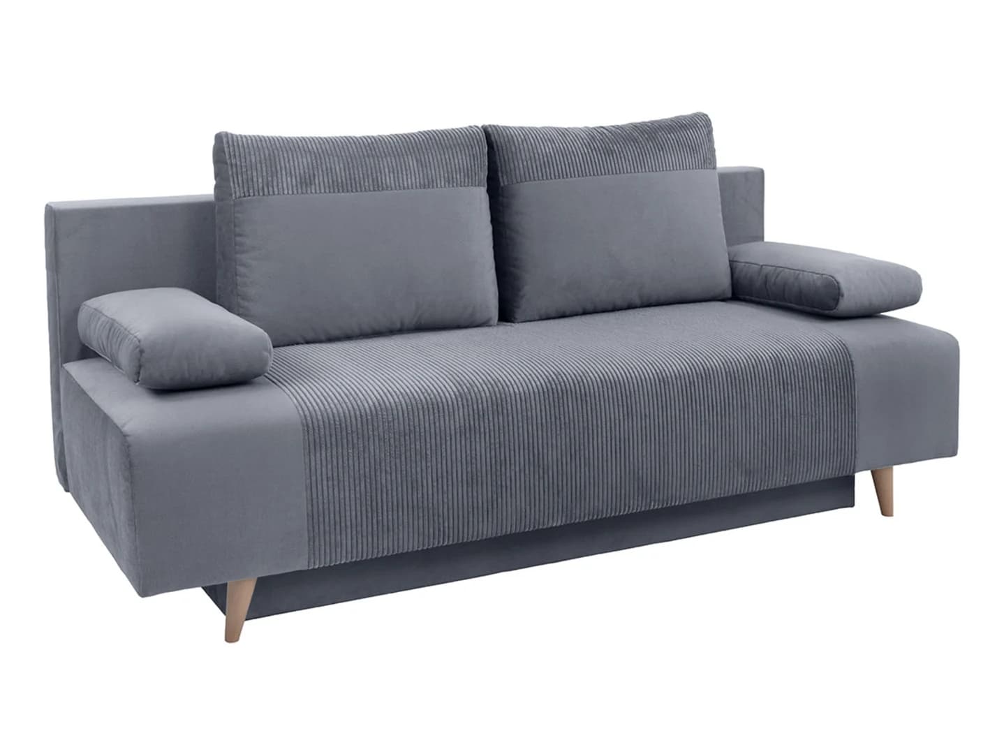 Pohovka Leon s rozkládací funkcí typu DL a úložným prostorem na lůžkoviny BRW Sofa, Paros 6-poso 60
