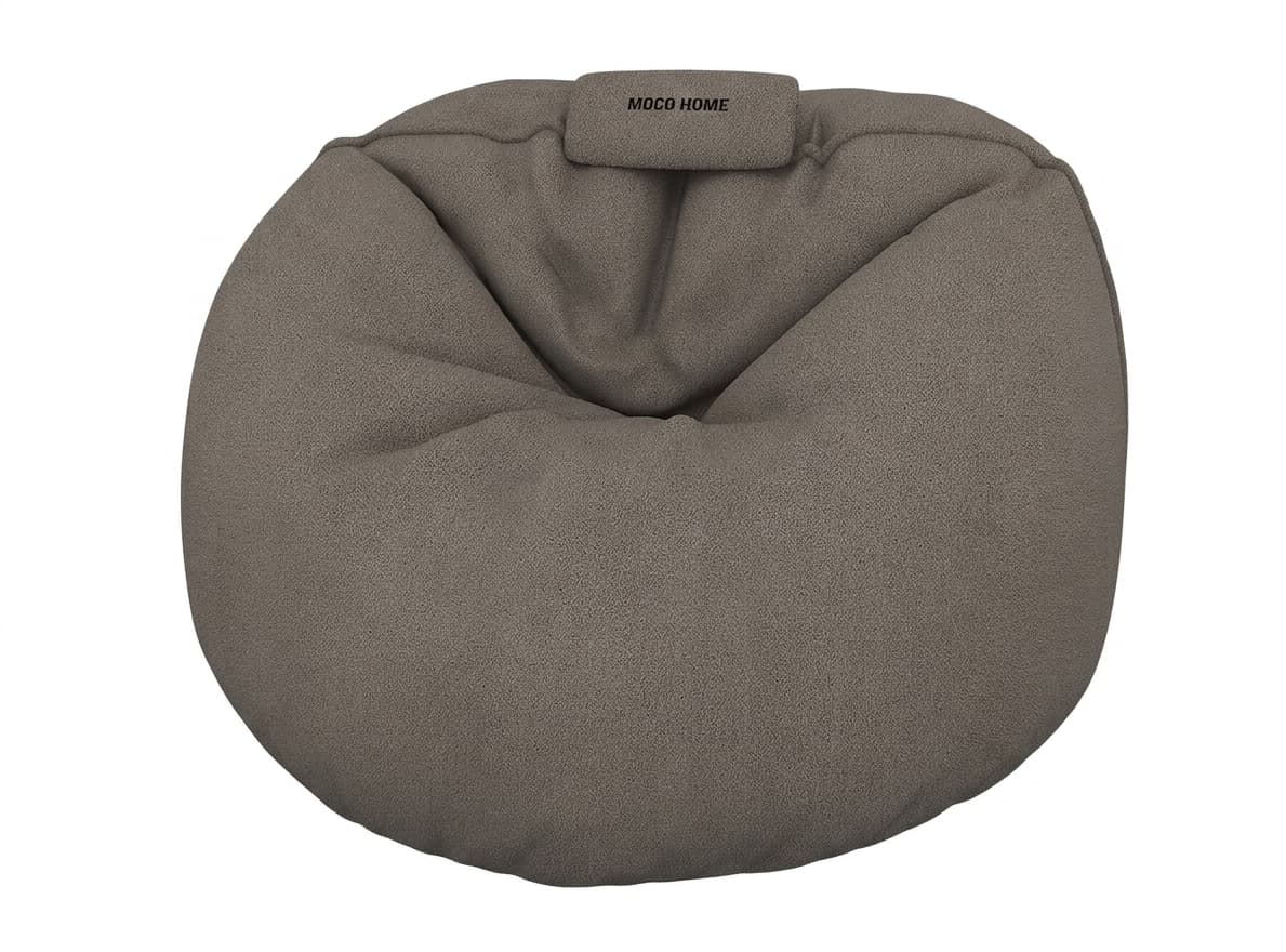 Taburet Moco Bag Dřevo, Dřevo tmavě hnědé