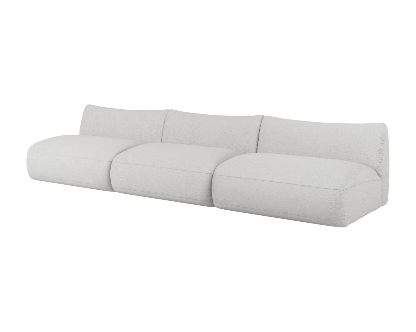 Otevřená pohovka Cosy XL látka 1.5 BF BB + 1.5 BF BB + 1.5 BF BB
