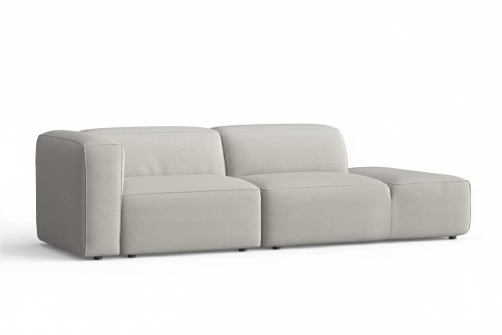 Pohovka Moved XL látka SOF.1,5BF L/1HT P, Bílá