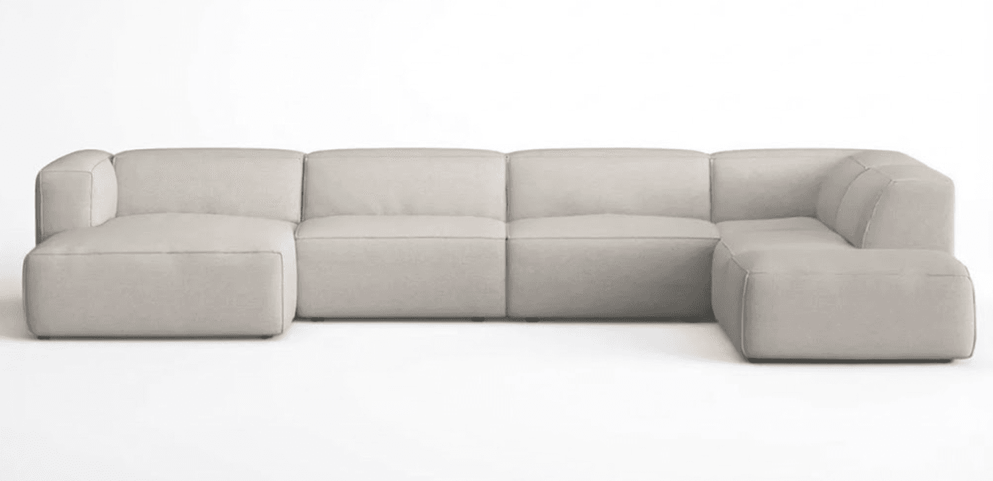 Rozkládací rohová pohovka Moved XL látka NAR.1,5OT L/1,5BF BB/1,5BF BB/H/1HT P