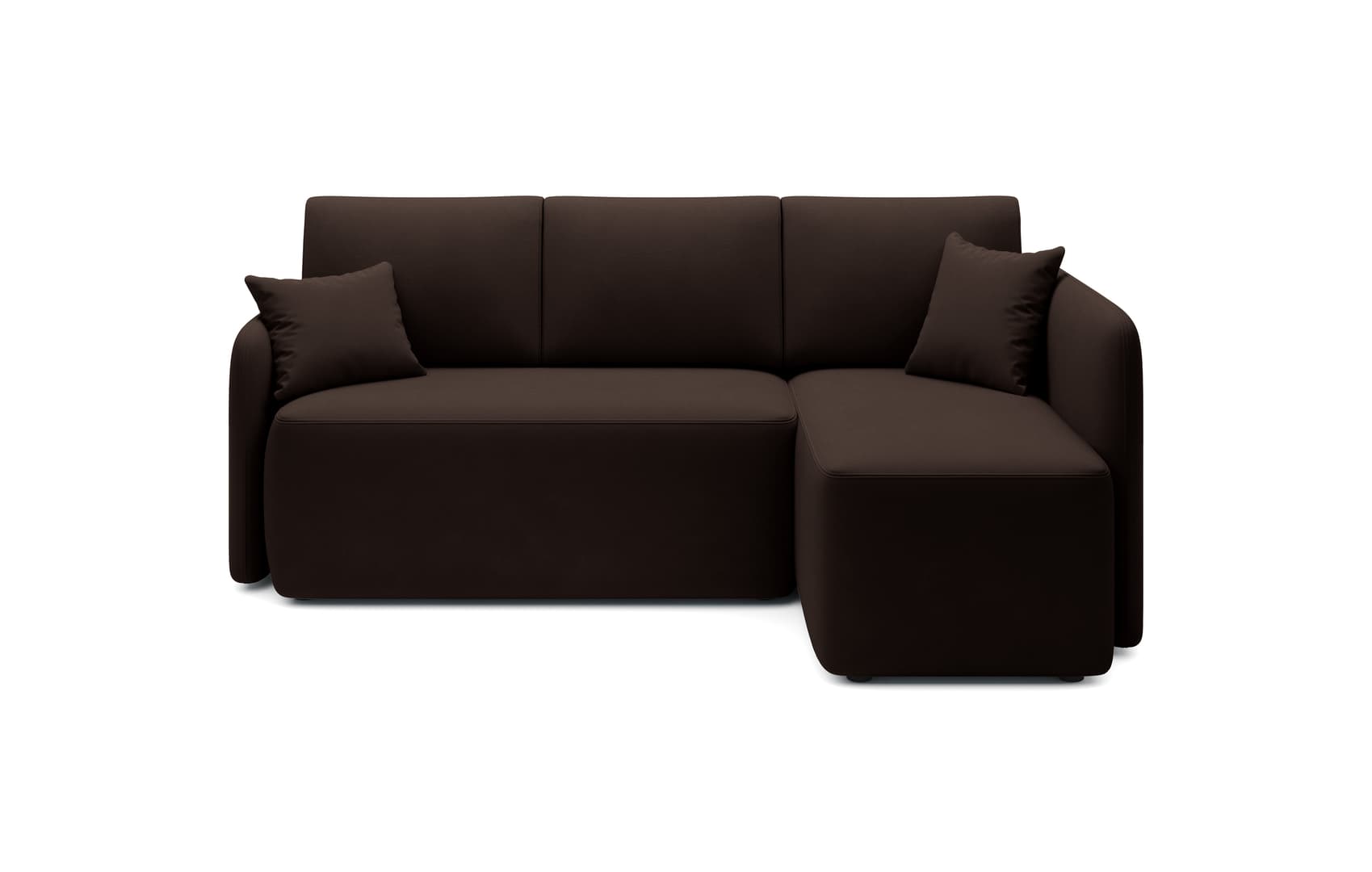 Rozkládací rohová pohovka Hadson s úložným prostorem Dřevo, Lukso 22, pravá strana