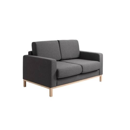 Rozkládací pohovka dvoumístná Scandic Dřevo scandic-2os-sofa, Dřevo tmavě hnědé
