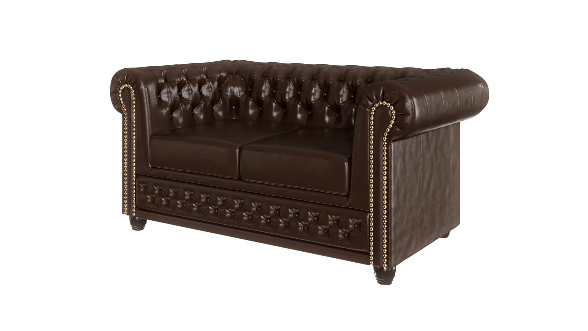 Rozkládaná dvoumístná pohovka Chesterfield York látka CHESTERFIELD_YORK_SO2_funkcja