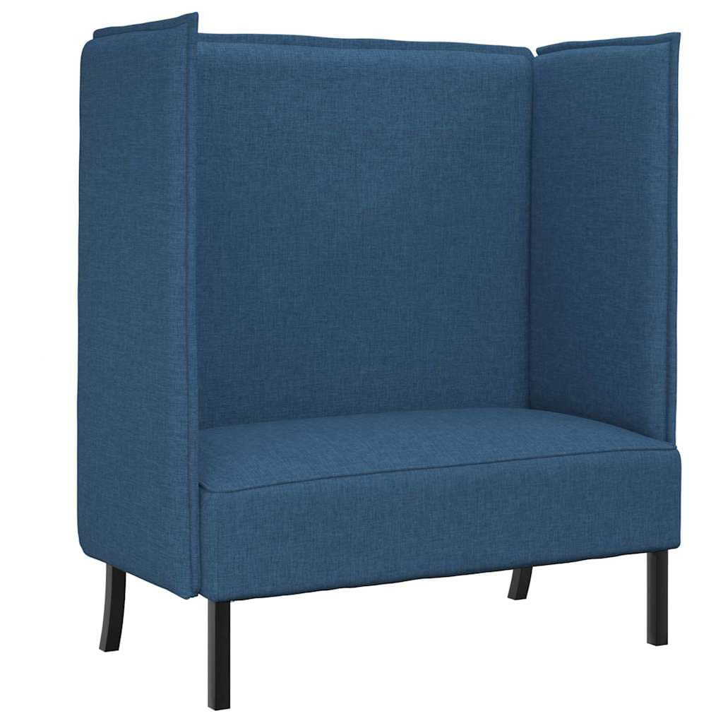 Vysoký zpětný pohovka 101cm textil