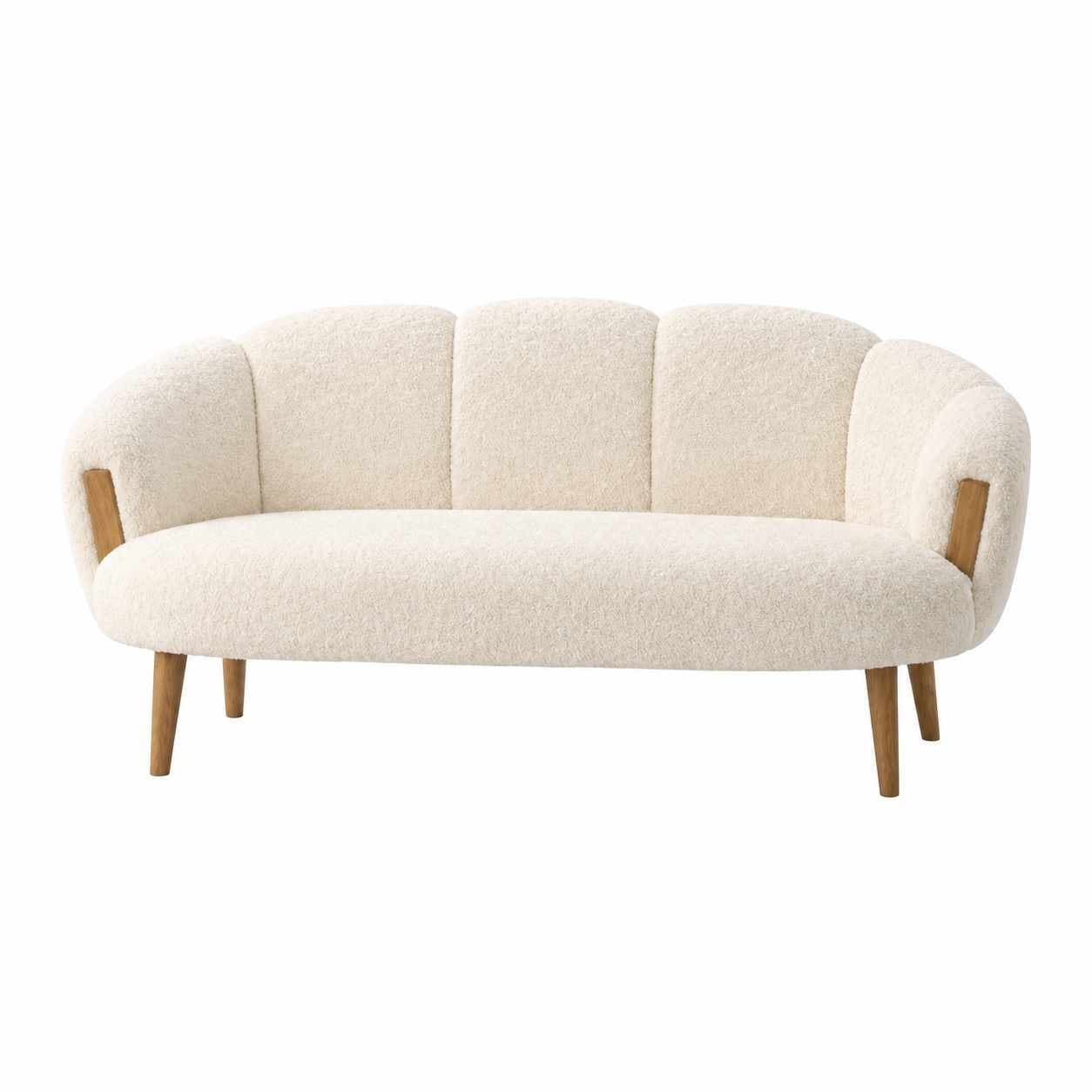 Dvoumístná pohovka Star 128 cm, Wellsoft bílá