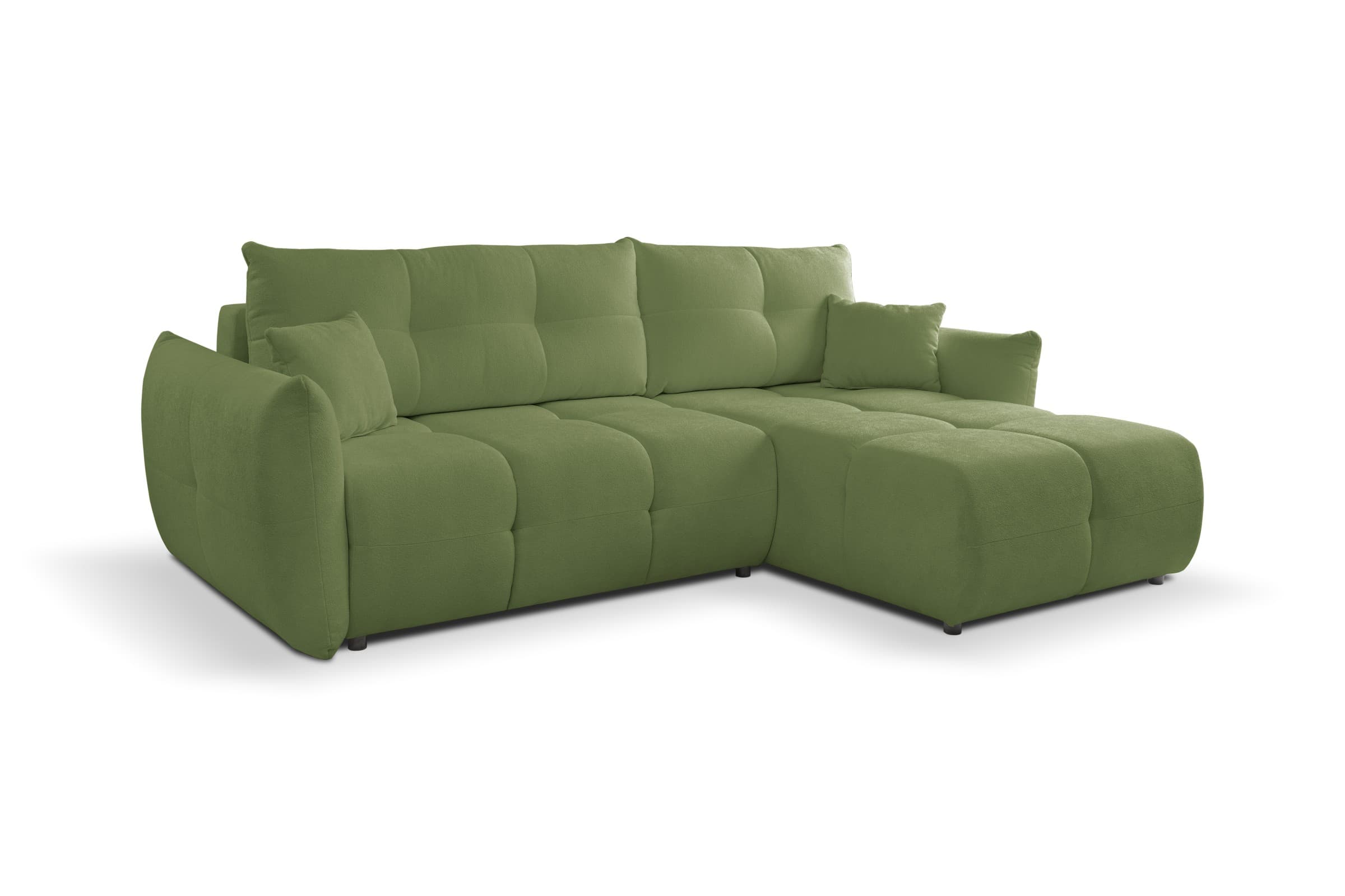 Rozkládací rohová sedací souprava Base 257 cm