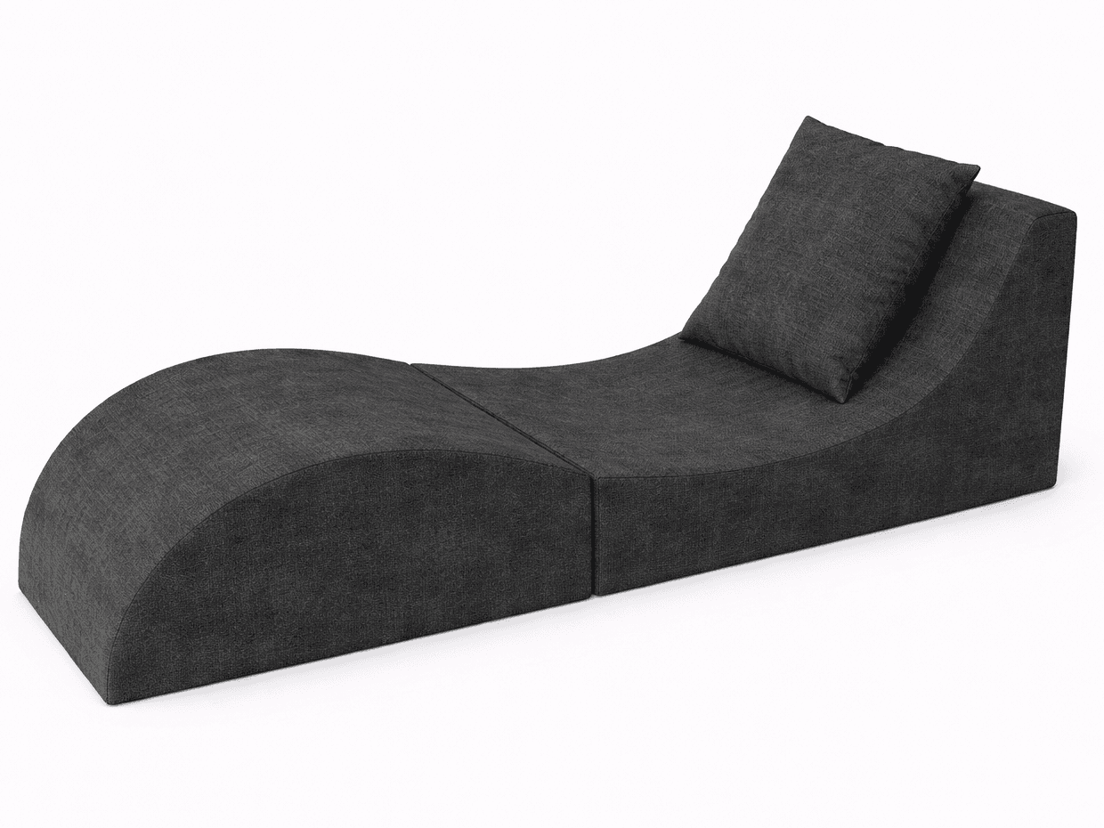 Skládací relaxační křeslo, Lehátko, Taburet