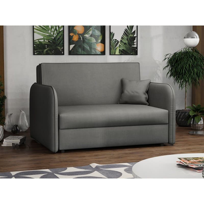 Dvoumístná rozkládací pohovka Bela Loft 2, Šedá