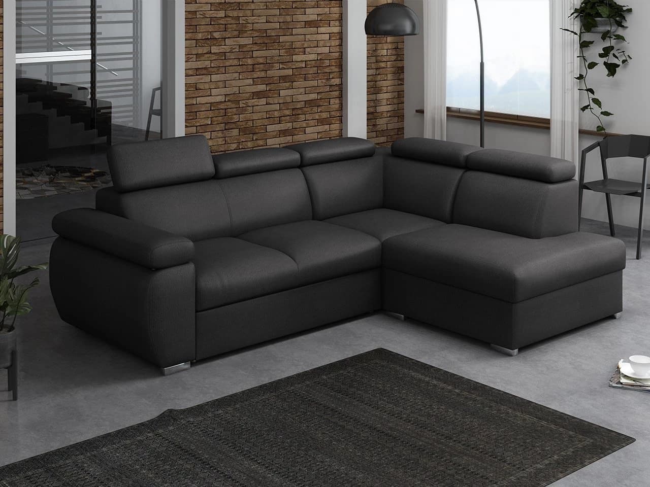 Rozkládací rohová sedačka Orituko 1