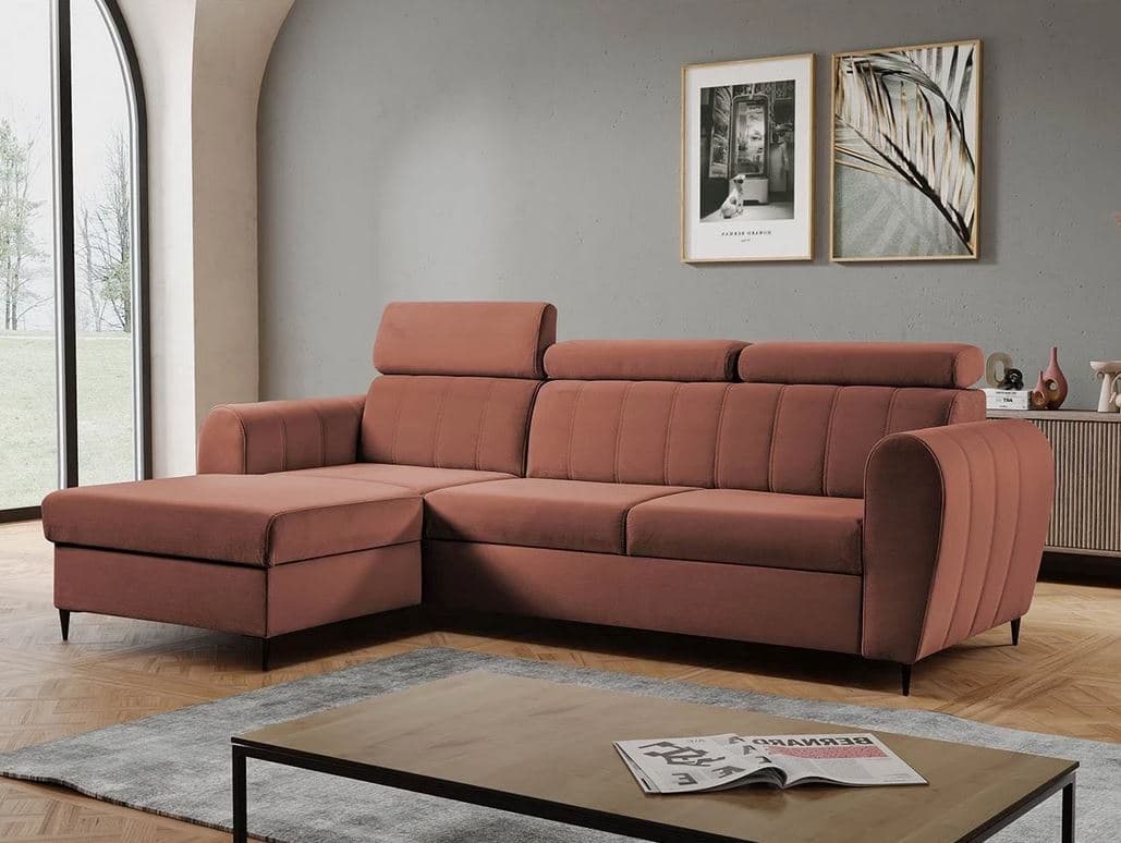 Rohová sedačka s úložným prostorem Lakeway Mini