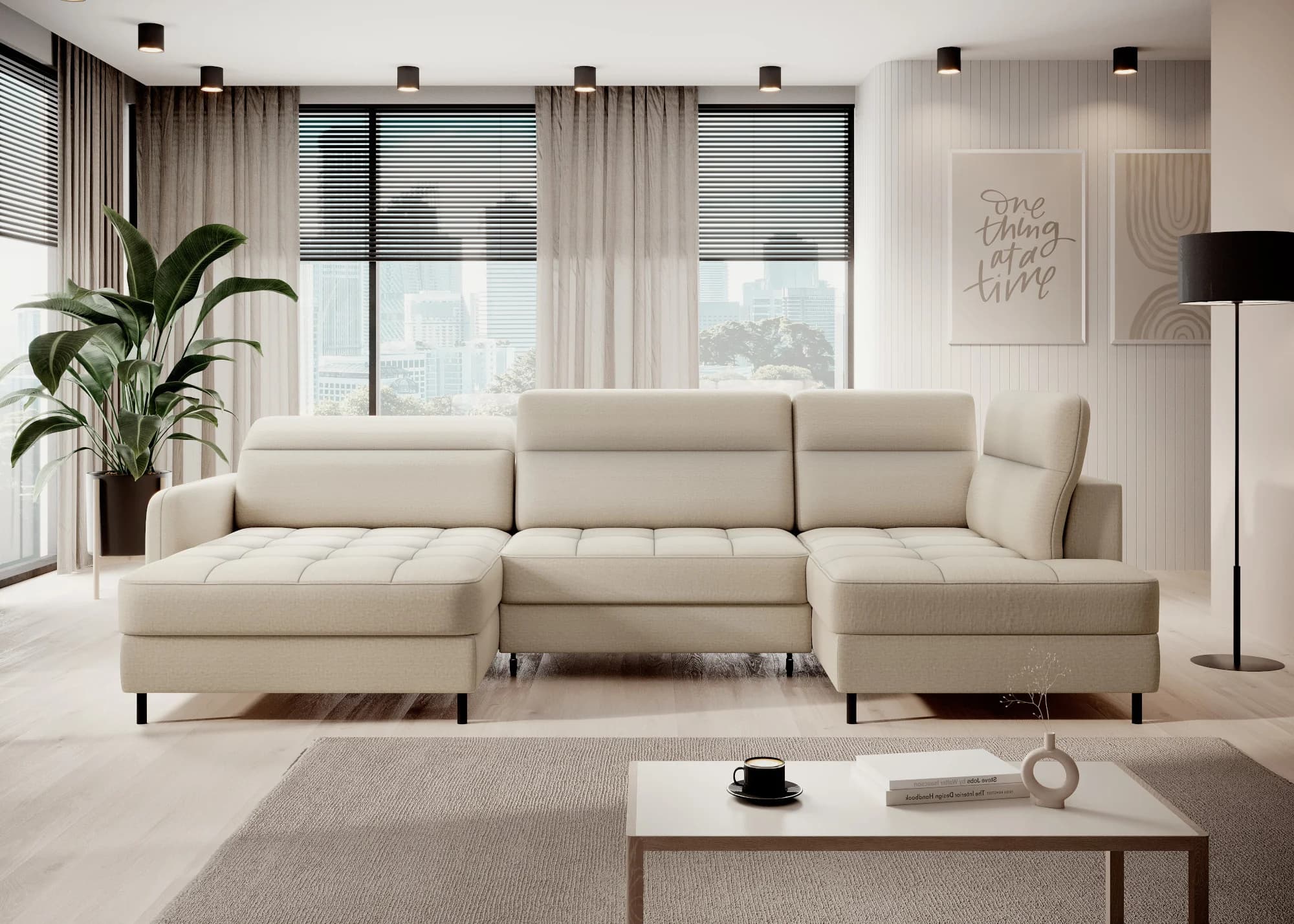 Rozkládací sedací souprava do U Maelis